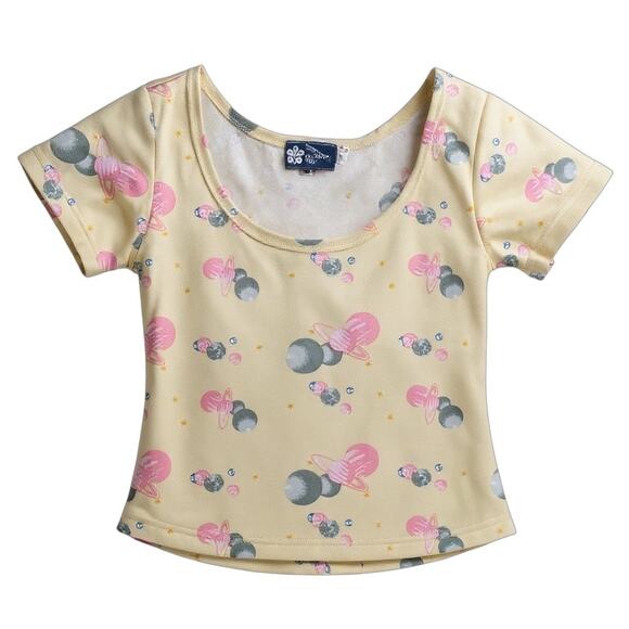 Vintage N By Nancy Planet Print Tee - Picture 1 of 7